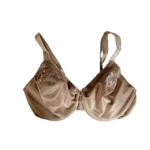 WACOAL Bra 36D Sand Slimline Seamless Underwire Minimizer 85154